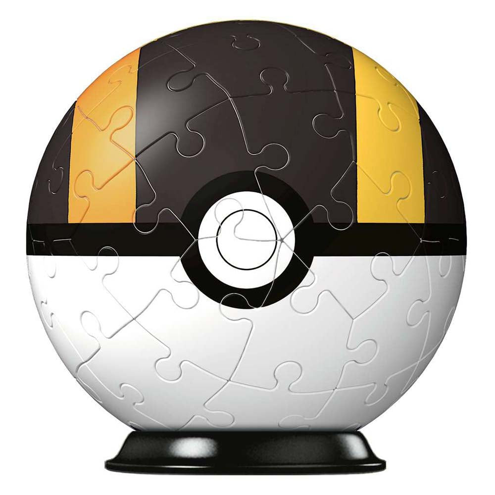 Ravensburger 11266 Pokémon Hyperball Negra 3D, rompecabezas 3d