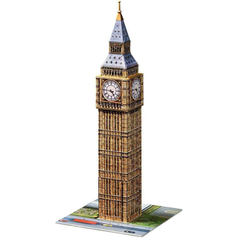Ravensburger 12554 Rompecabezas Big Ben 3D, rompecabezas 3d