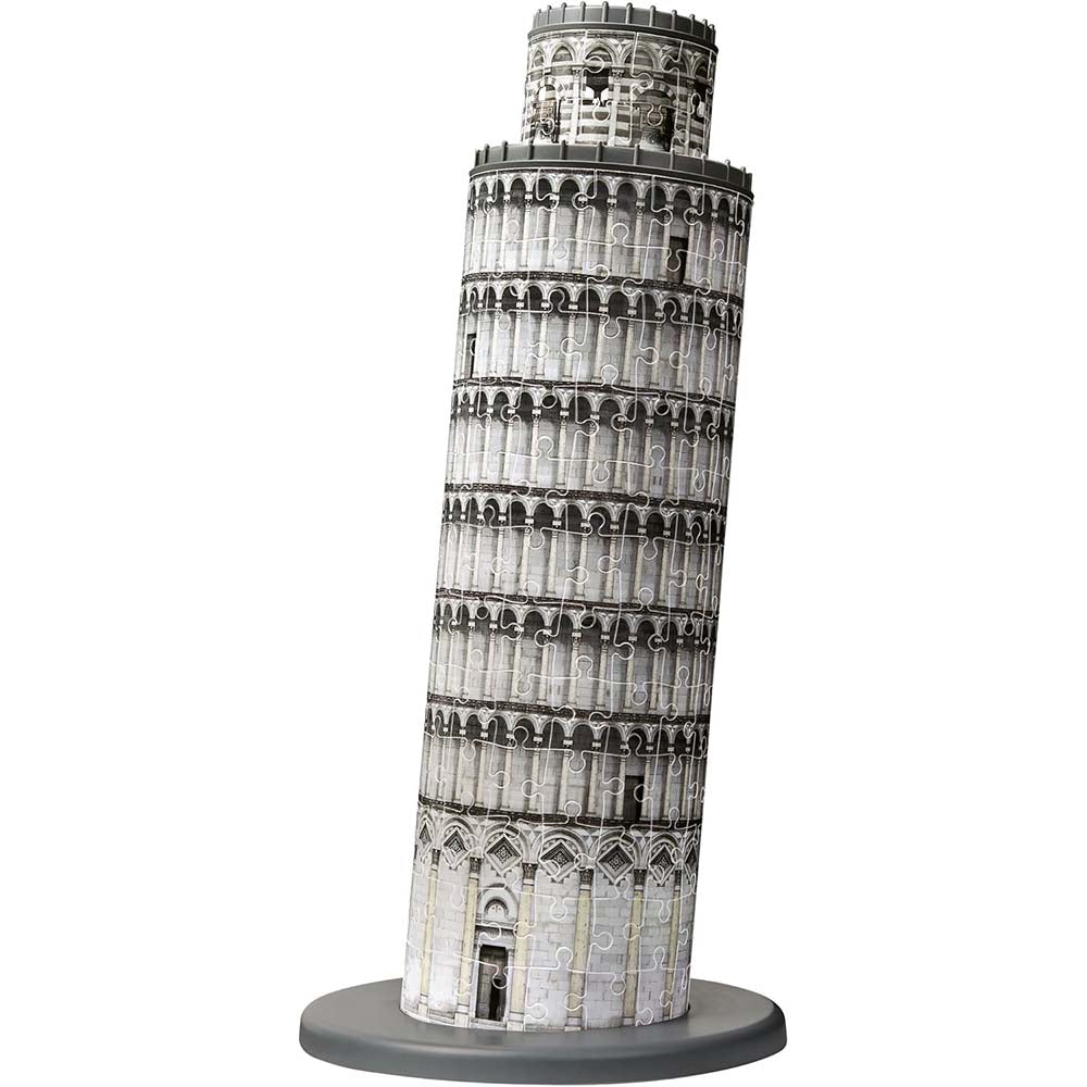 Ravensburger 12554 Rompecabezas Torre Inclinada de Pisa 3D 216 Piezas, rompecabezas 3d