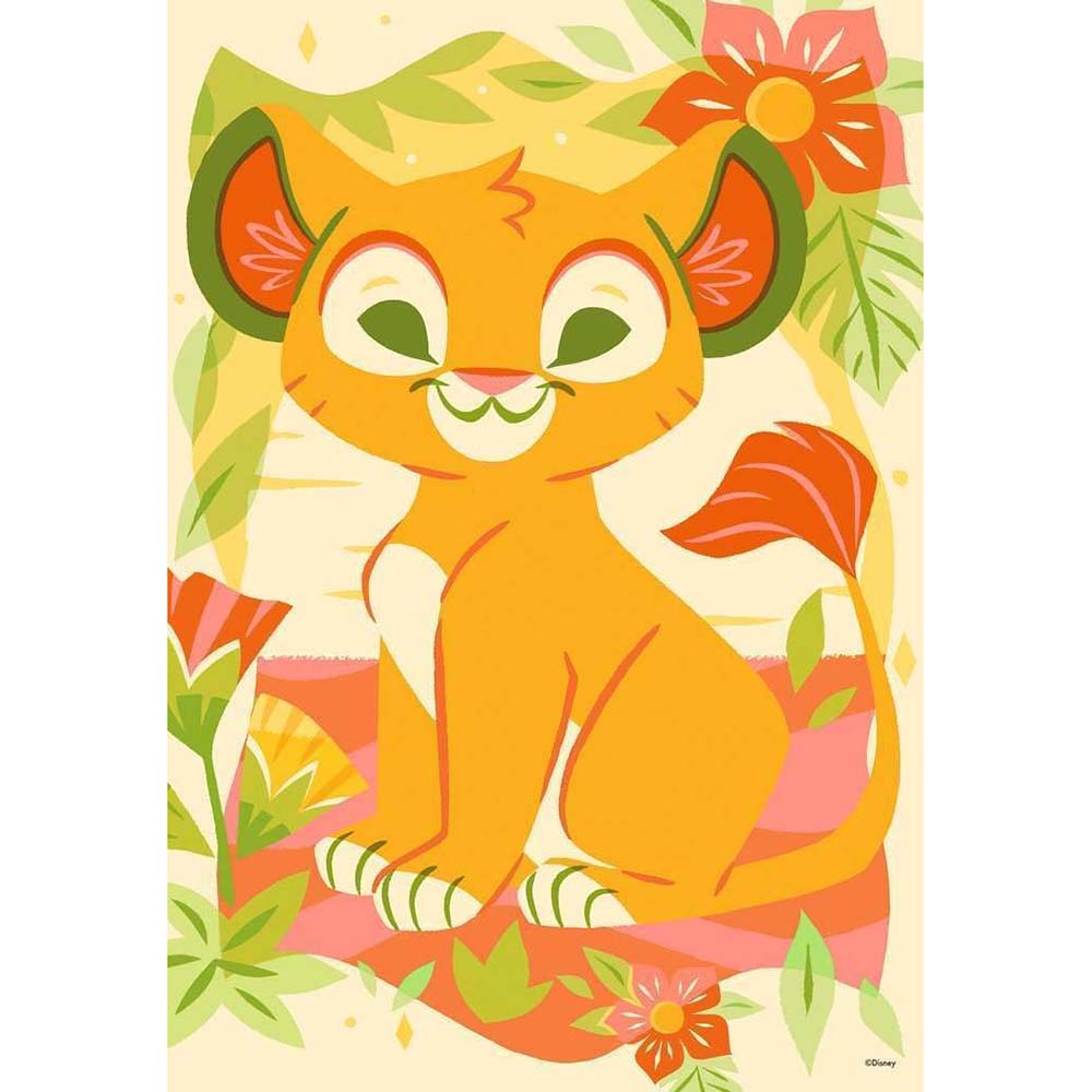Ravensburger Simba Rey León Disney 100 Rompecabezas 300 Piezas, rompecabezas