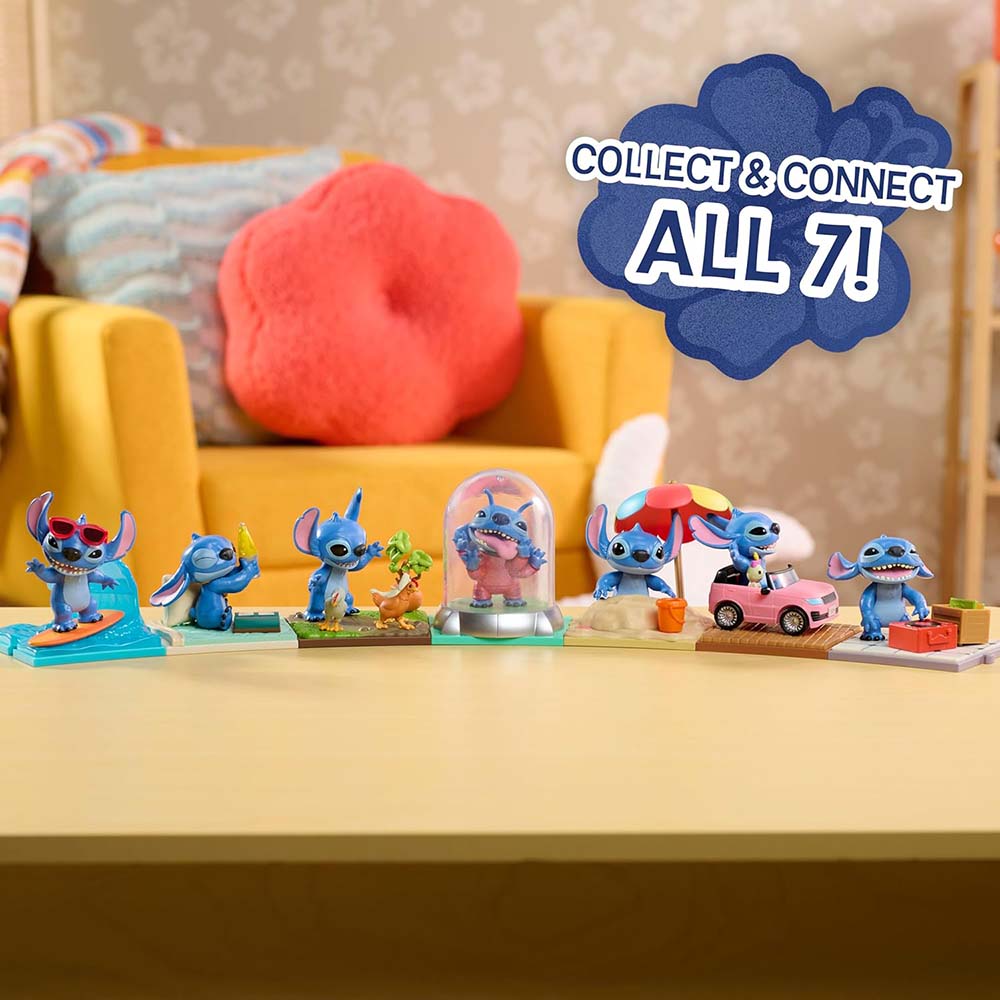 Stitch Movie Time Collectible Figs 46109, figuras de acción