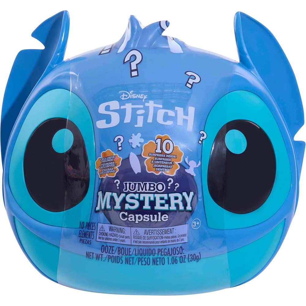Stitch Jumbo Mystery Capsule 46193, coleccionables sorpresa