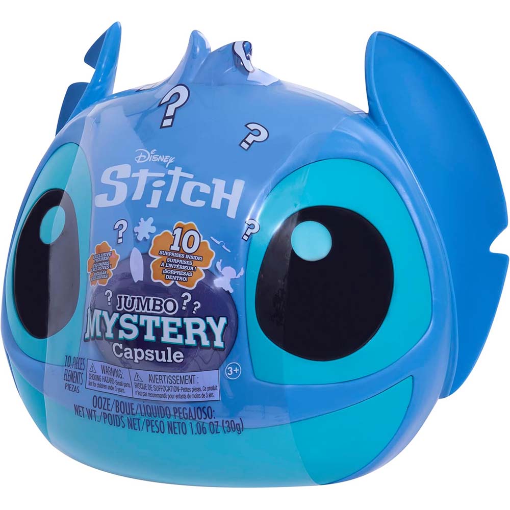 Stitch Jumbo Mystery Capsule 46193, coleccionables sorpresa