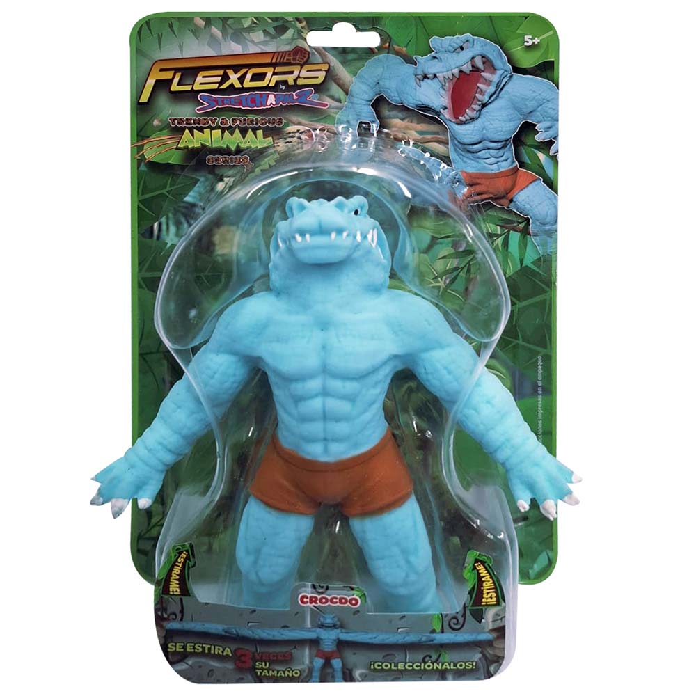 Flexors by Stretchapalz Trendy & Furious Animal Series - Crocdo 170718, figuras de acción
