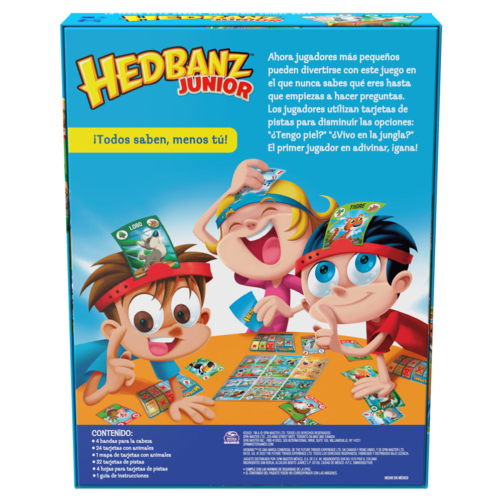 Juego Hedbanz Junior 6066412: Juego de mesa - Edad 6+