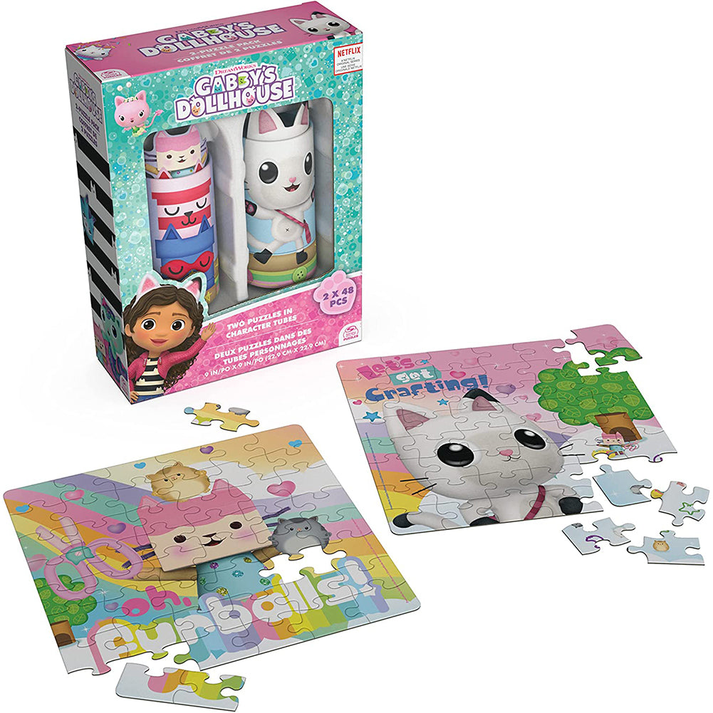Spin Master Rompecabezas de tubo Gabby's 6065772 - Edad 3+