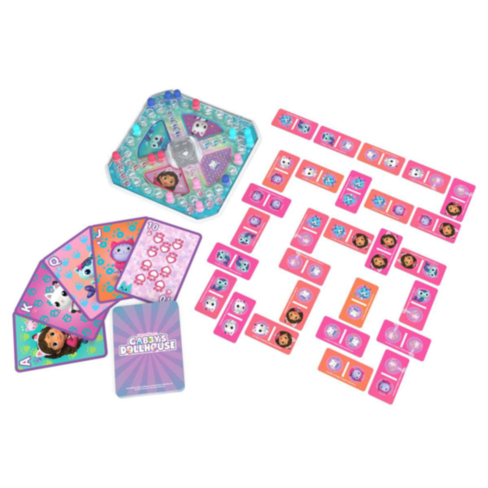 La casa de muñecas de Gabby Casa de Gabby Trio de Juegos 6066779: Juego de mesa
