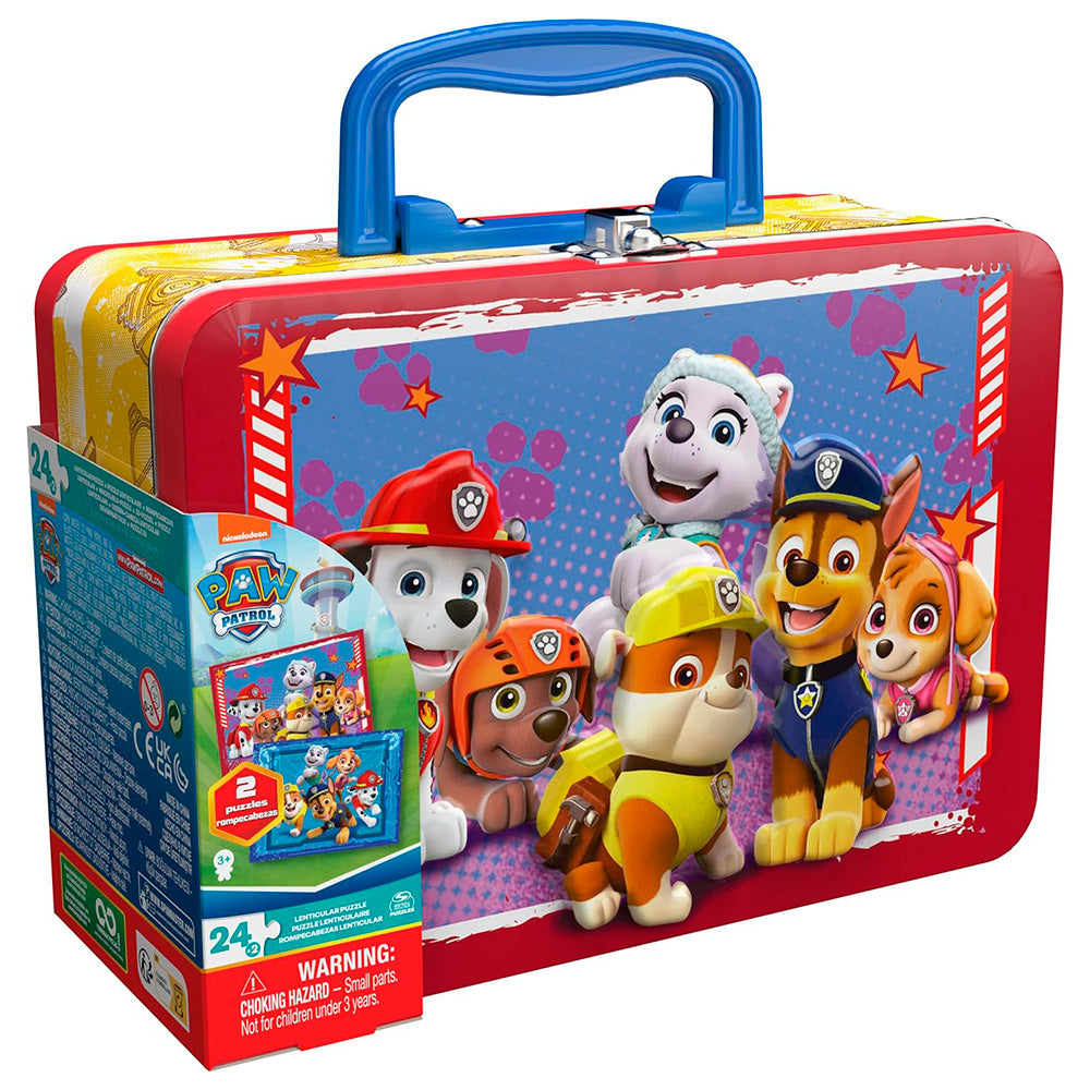 Spin Master Rompecabezas Lata Paw Patrol 6066806 - Edad 3+