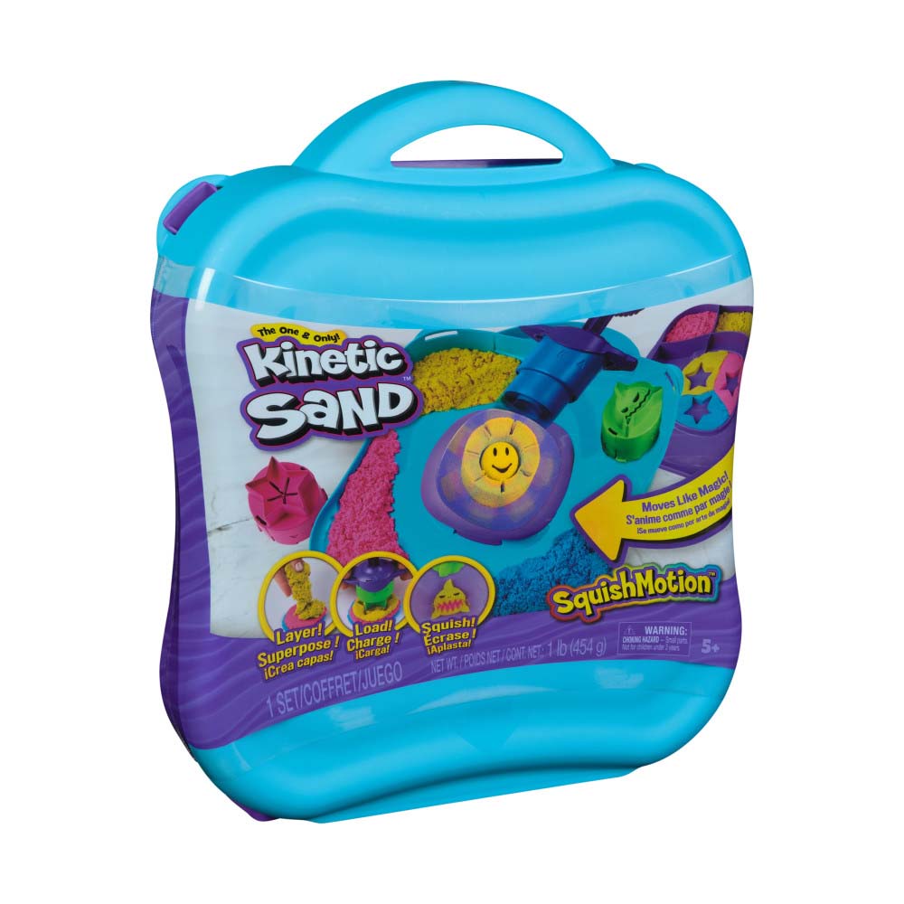 Kinetic Sand Squishmotion Playset 6069401: Set de masa moldeable - Edad 3+