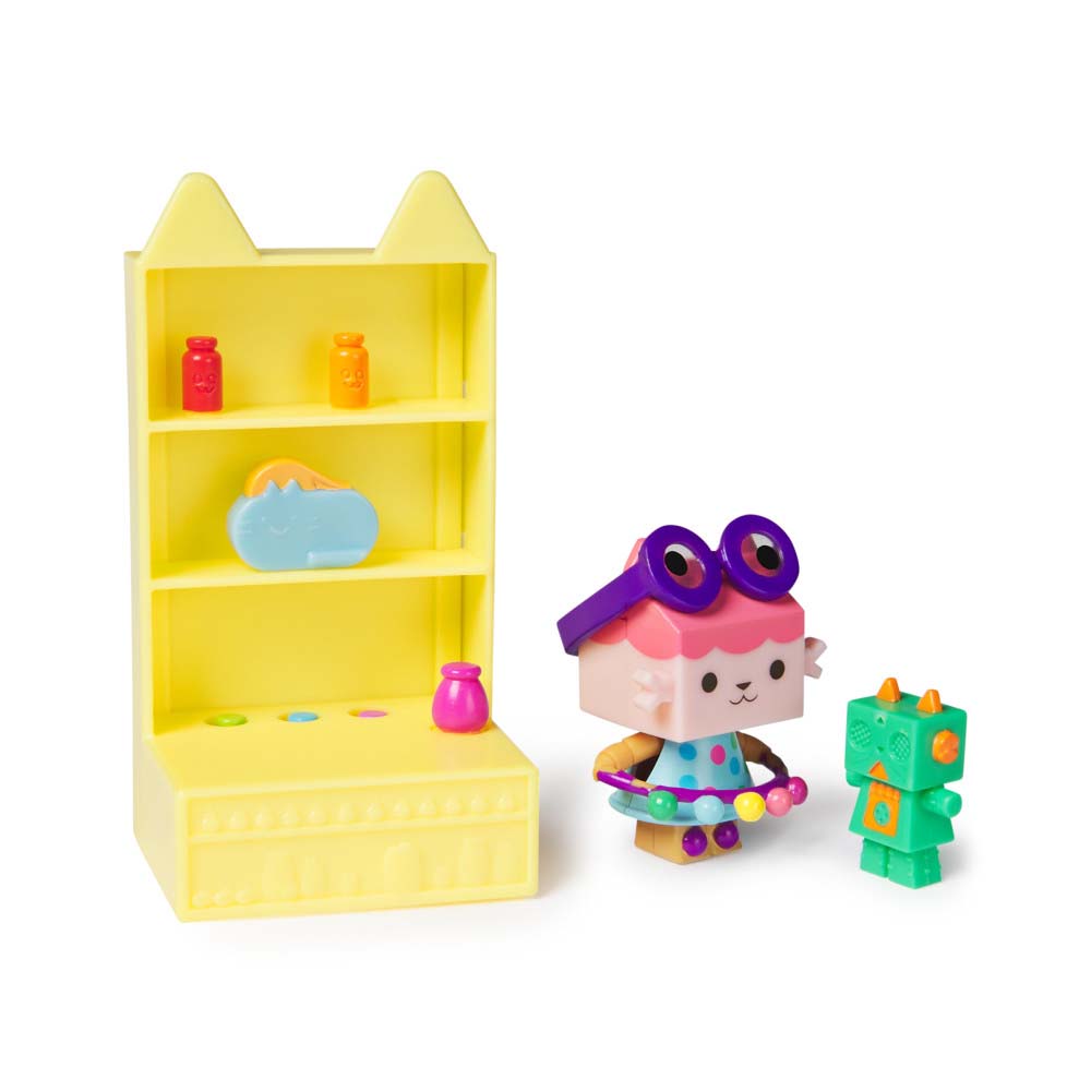 la casa de munecas de Gabby's Dollhouse Set de Muebles Gabby - Bebé Caja 6070093 - Edad 3+