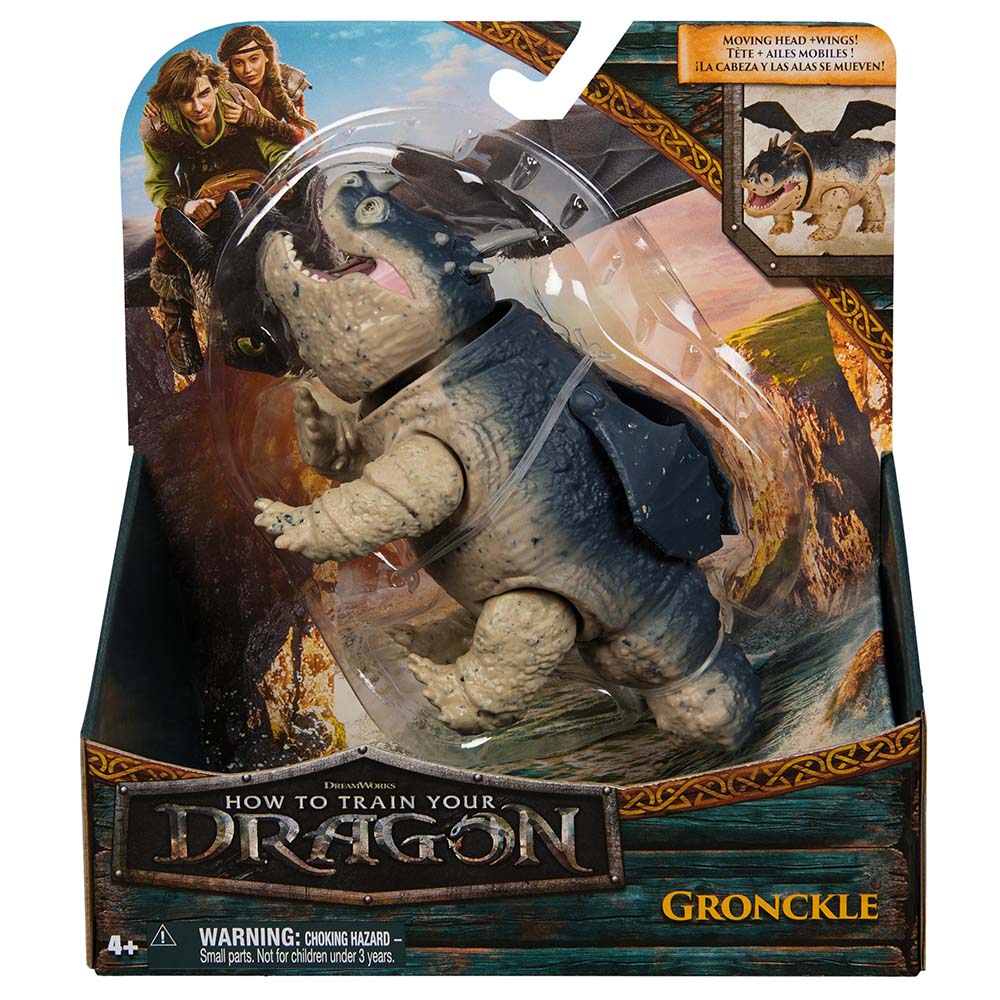 Cómo Entrenar a tu Dragón 8" - Gronckle 6074171, figuras de acción