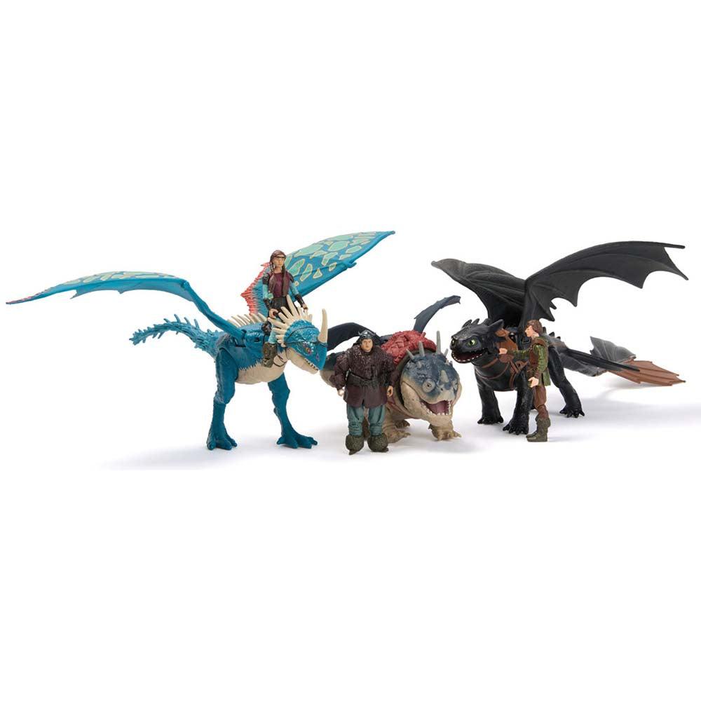 Cómo Entrenar a tu Dragón - Deadly Nadder + Astrid 6072587, figuras de acción
