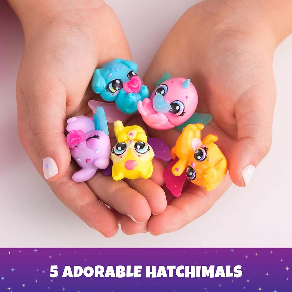 Hatchimals Canasta Neon 6072741: Coleccionable sorpresa - Edad 5+