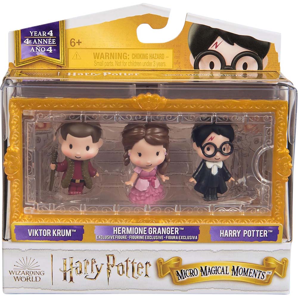 Wizarding World Multipack Micro S4 Yule Ball 6071779: Figura coleccionable - Edad 6+