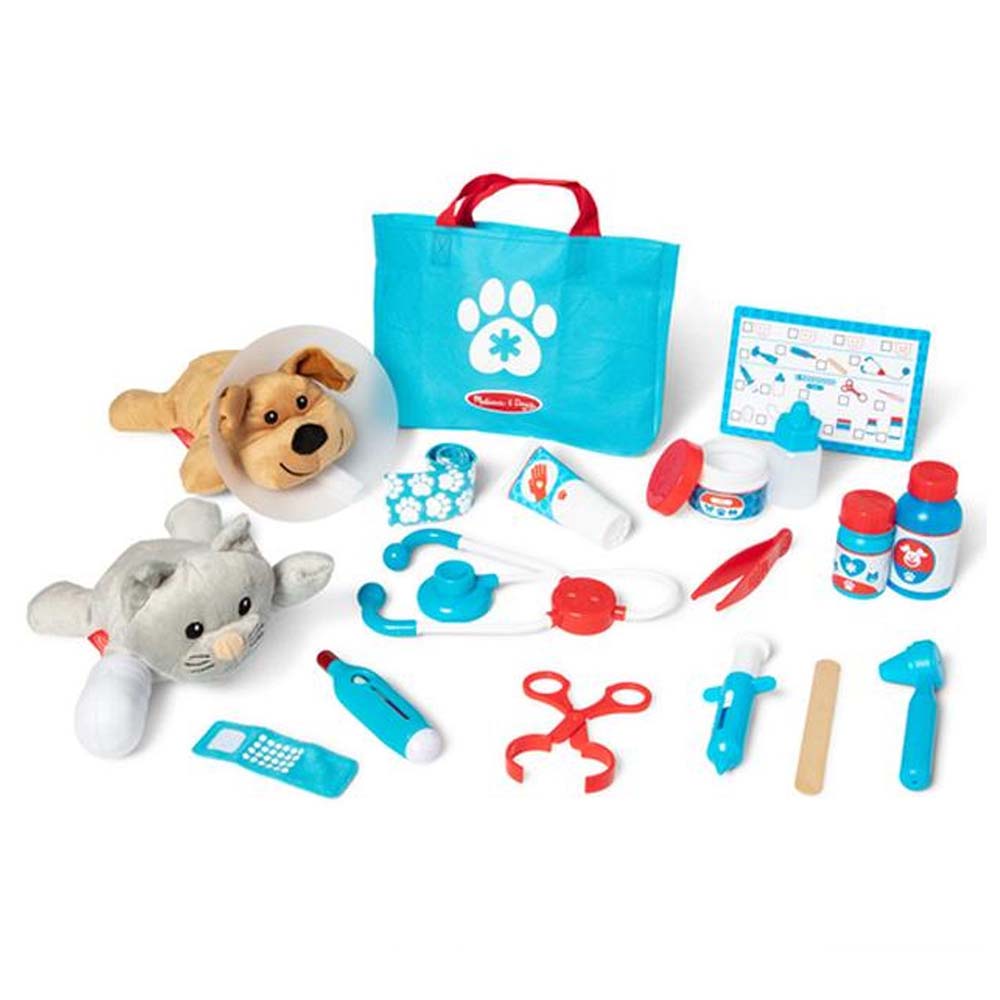 Melissa & Doug Set de Accesorios de Veterinario 6073058 - Edad 3+