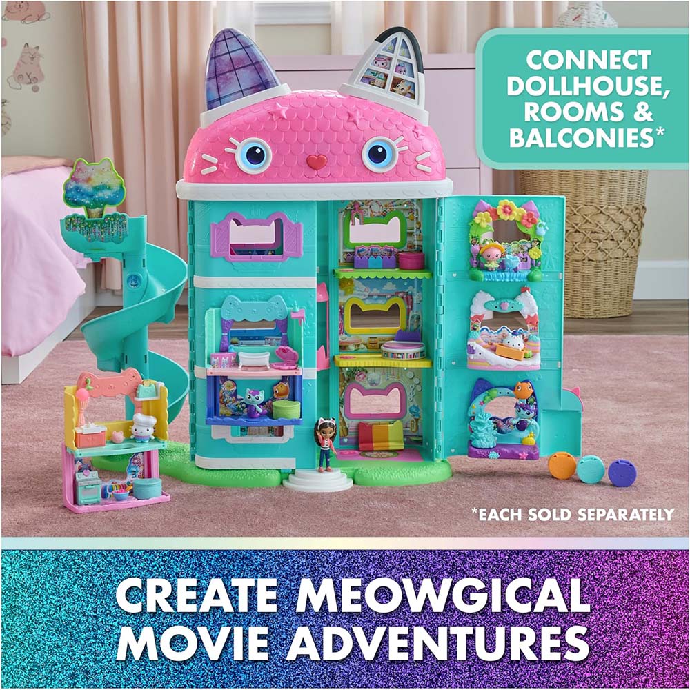 La casa de muñecas de Gabby: La película. Paquete de equipo Cat-venture 6072633, sets de juego