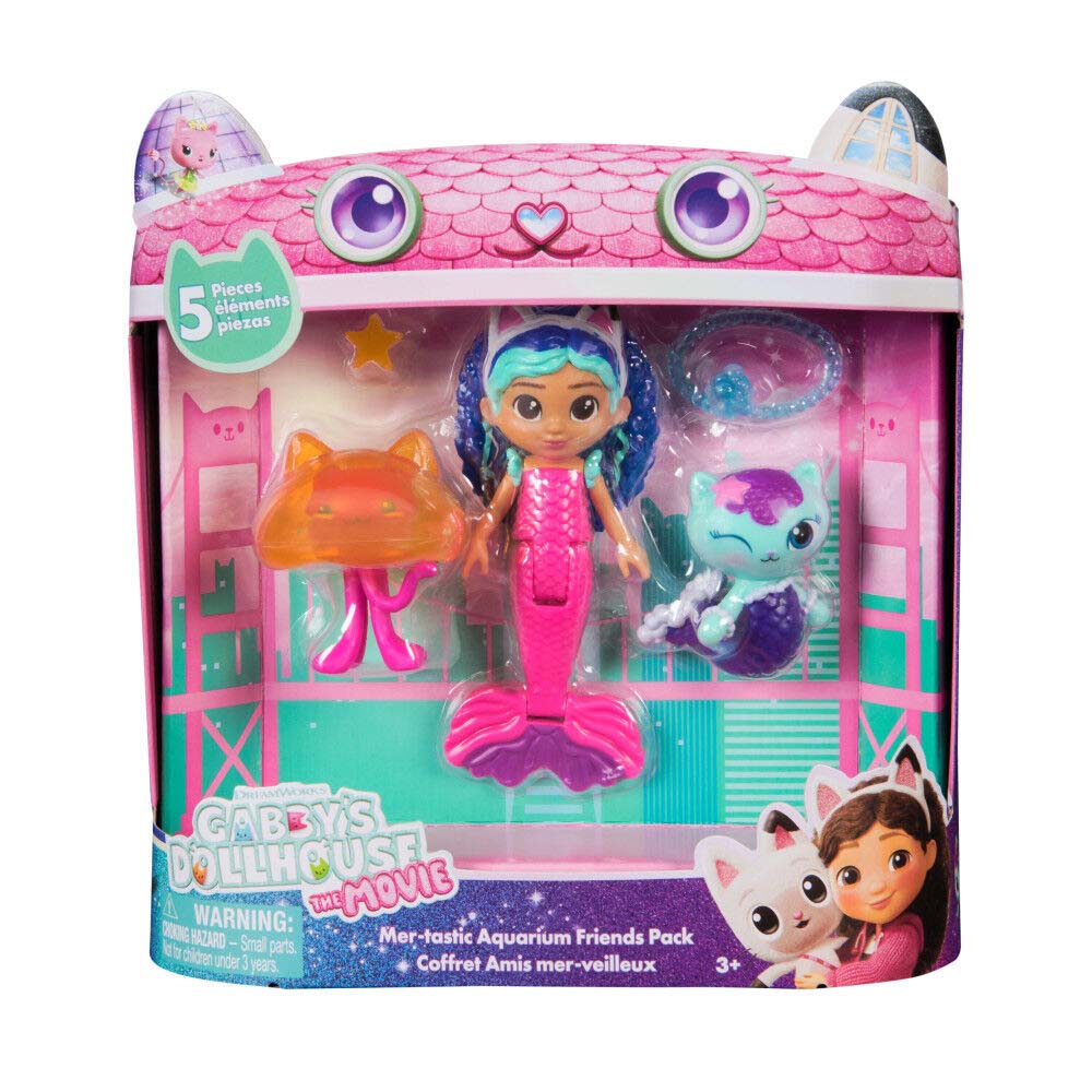 La casa de muñecas de Gabby: La película. Set la Casa Mágica de Gabby (paquete de 3) 6074965, sets de juego