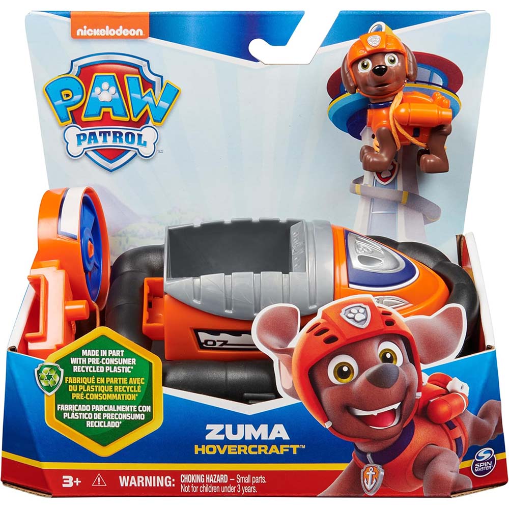 Paw Patrol Vehículo con Zuma 6071153, vehículos de juguete