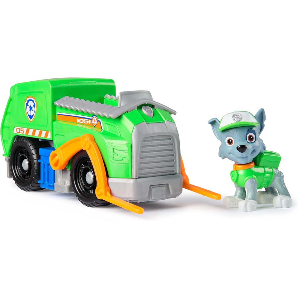 Paw Patrol Vehículo con Rocky 6071153, vehículos de juguete