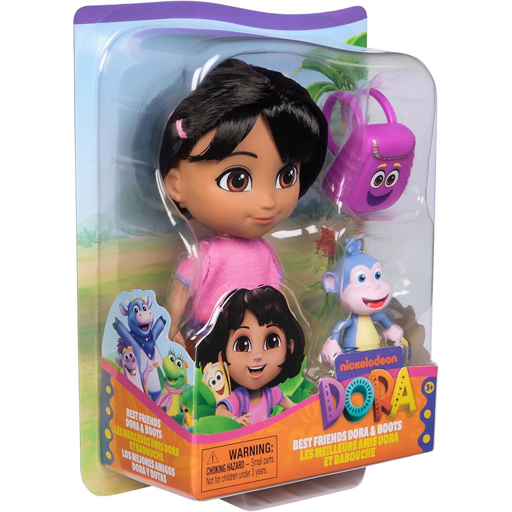 Dora Set Los Mejores Amigos Dora y Botas 6071800, muñecas y muñecos