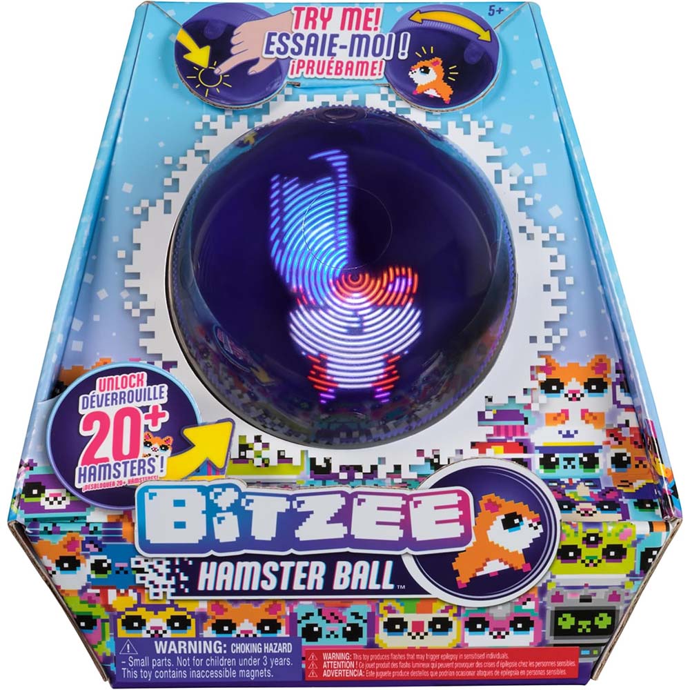 Bitzee Hamster Ball – My Animal Interactive 6072283, juguetes interactivos