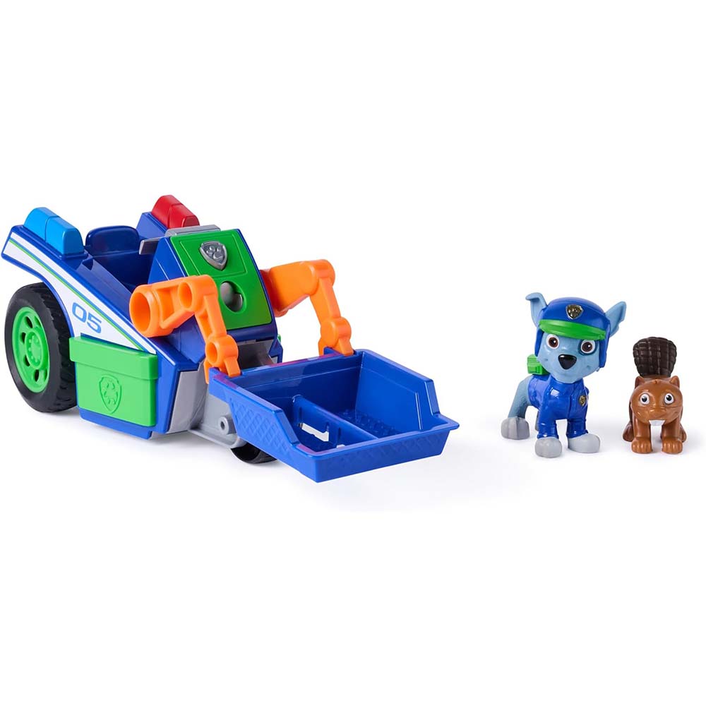 Paw Patrol Búsqueda y Rescate Recicladora de Rescate Rocky 6074815, vehículos de juguete
