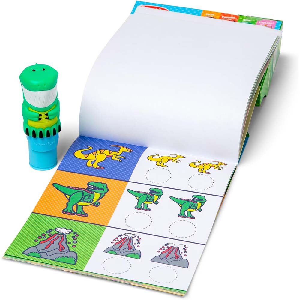 Melissa & Doug Sticker Wow!™ Paquete de Tigres: Cuaderno de Actividades de 24 páginas, estampador de Pegatinas, 500 Pegatinas, Juguete de Manualidades para la manipulación, Personaje Coleccionable