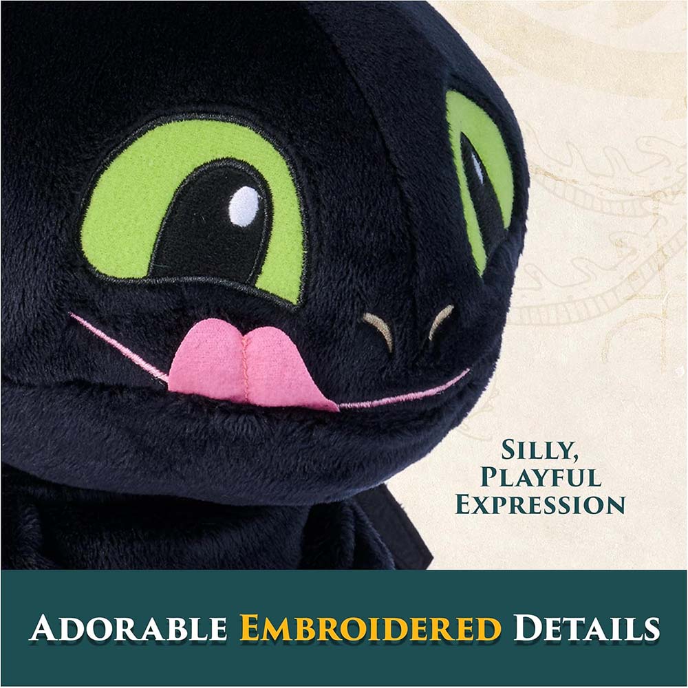 DreamWorks Dragons Cómo Entrenar a Tu Dragón Peluche Chimuelo Cuddly Toothless de 25 cm 6075355, peluches