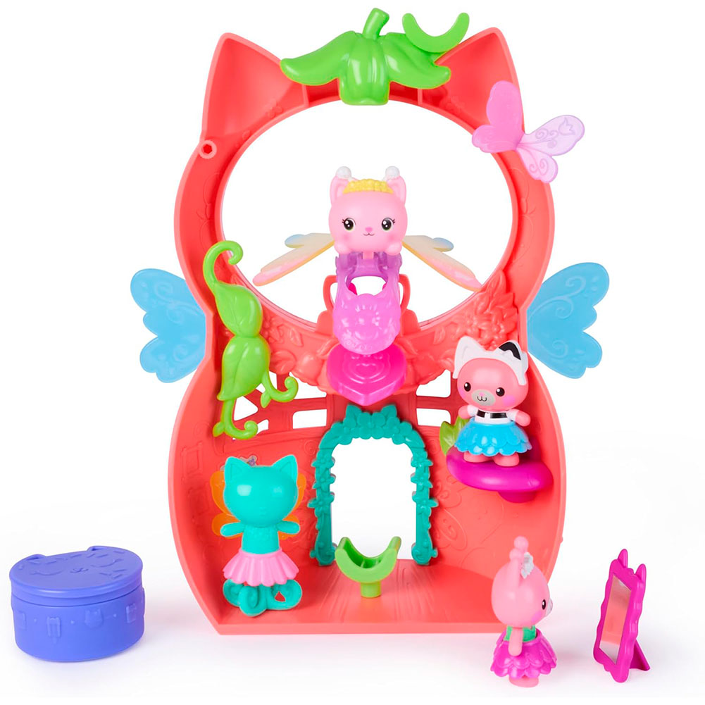 Gabby’s Dollhouse Fairylandia: Aleteástico de Kitty Fairy 6075567, muñecas y muñecos