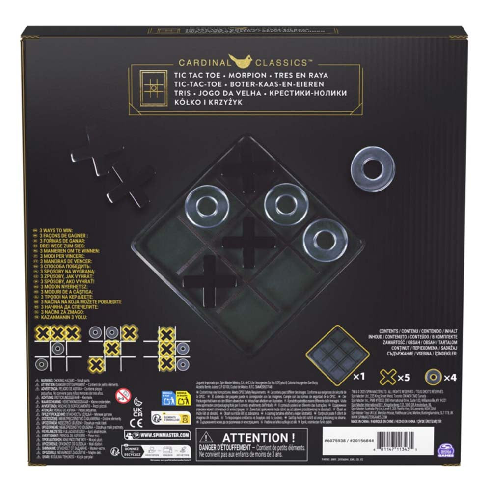 Cardinal Classics Tres en Raya Juego de Mesa 6075938, juegos de mesa