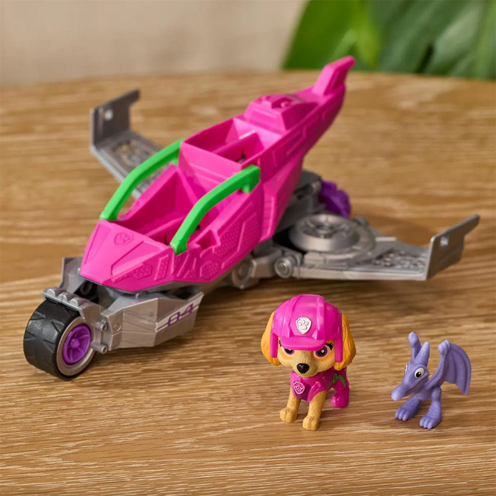 PAW Patrol Dino Movie Línea Dino Rescue - Skye 6075800, figuras de colección