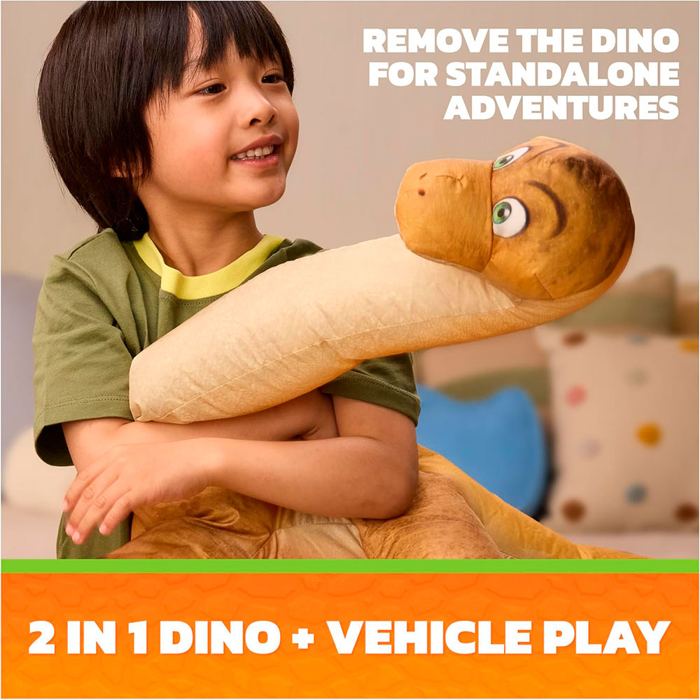 PAW Patrol Dino Movie Megasaurus Dino Vehicle con Rocky 6075939, figuras de colección