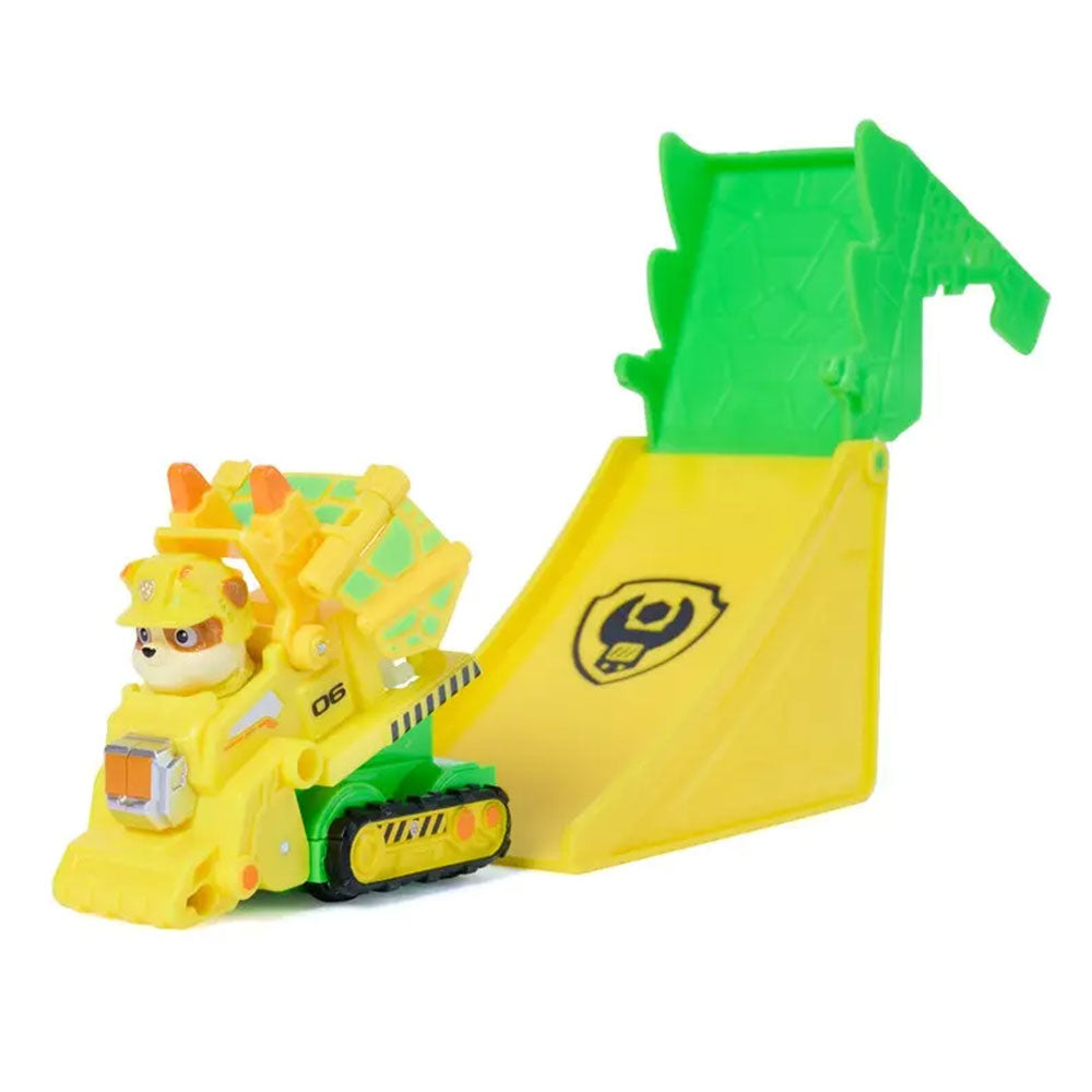 PAW Patrol Dino Movie Vehículo Acrobático - Rubble 6076219, vehículos de juguete
