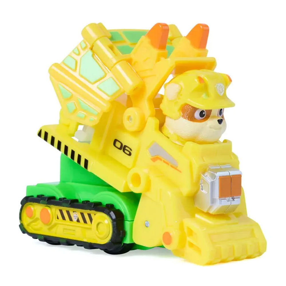 PAW Patrol Dino Movie Vehículo Acrobático - Rubble 6076219, vehículos de juguete