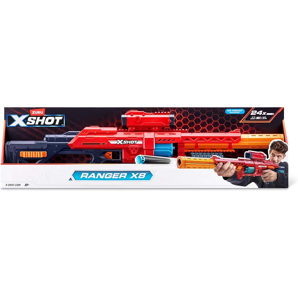 Zuru X-Shot Excel Ranger X8 36674, lanzadores de juguete