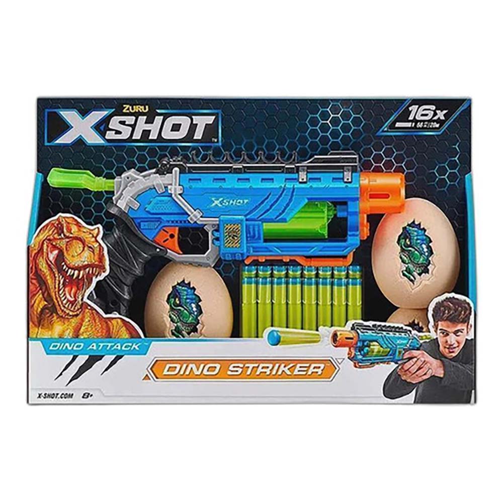 Zuru X-Shot Dino Adventure Dino Striker 4860, lanzadores de juguete