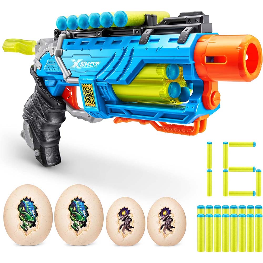 Zuru X-Shot Dino Adventure Dino Striker 4860, lanzadores de juguete