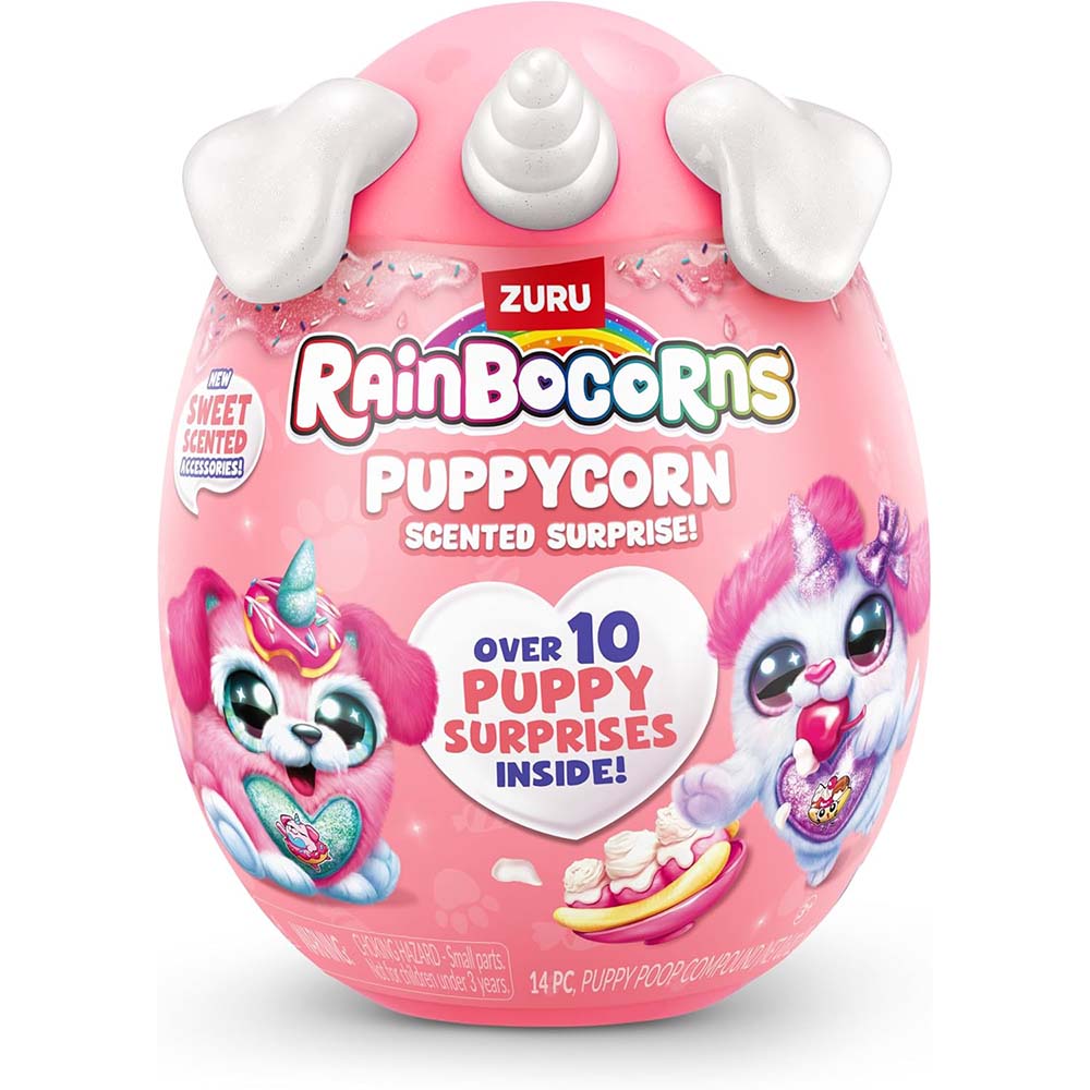 Rainbocorns Puppycorn Surprise Serie 8 Scent Surprise Plata 9298TQ1, coleccionables sorpresa