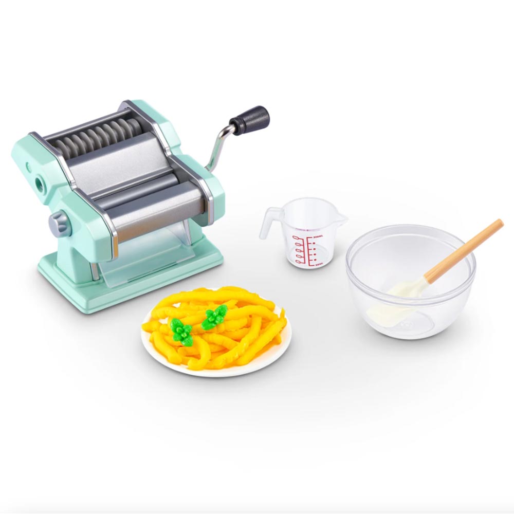 S001 Mini Brands Magic Cook Kitchen Series 1 Maquina Verde P/Pasta 77789UQ1, coleccionables sorpresa