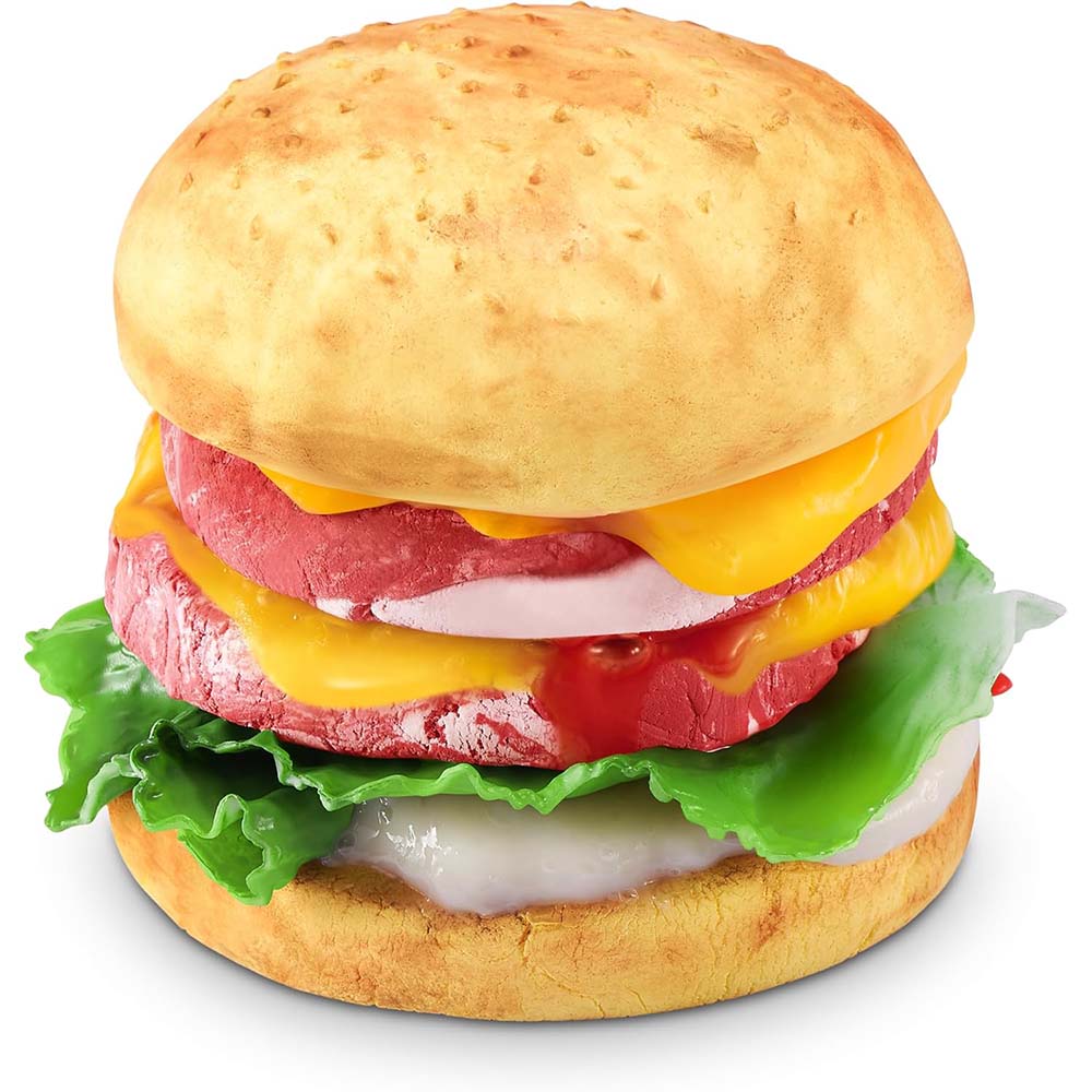 ZURU Slime Mart Kit de Hamburguesa – Set de Slime para Crear Comidas en Miniatura, masas y slime