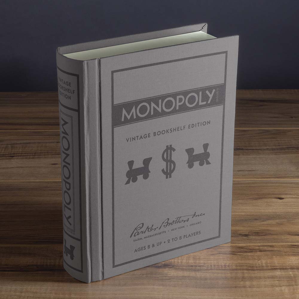WS Game Company Monopoly Vintage Bookshelf Edition 21410: Juego de mesa