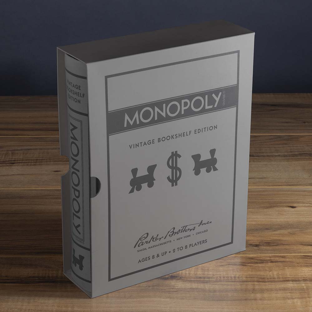 WS Game Company Monopoly Vintage Bookshelf Edition 21410: Juego de mesa