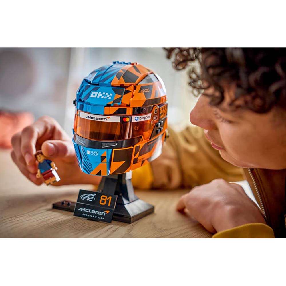 LEGO Editions Scuderia McLaren: Casco de Oscar Piastri 43017, sets de construcción