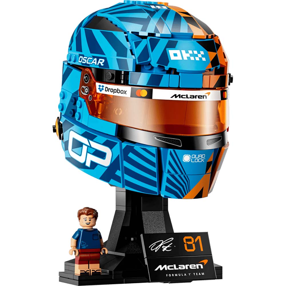 LEGO Editions Scuderia McLaren: Casco de Oscar Piastri 43017, sets de construcción