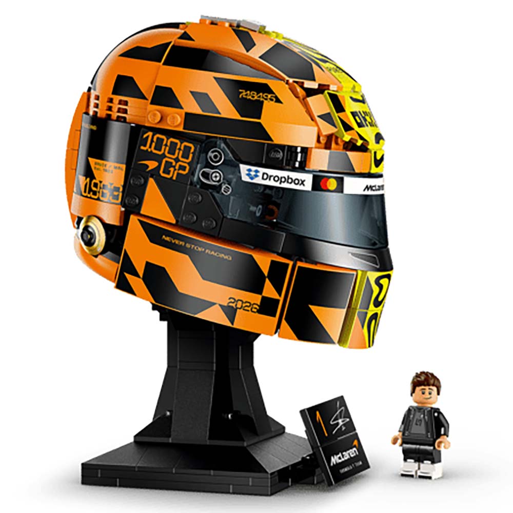 LEGO Editions Scuderia McLaren: Casco de Lando Norris 43023, sets de construcción