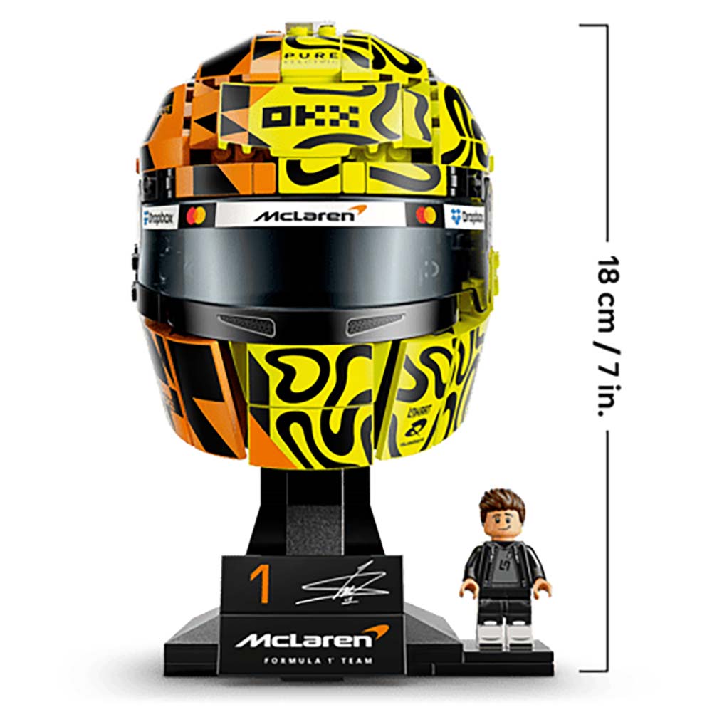 LEGO Editions Scuderia McLaren: Casco de Lando Norris 43023, sets de construcción