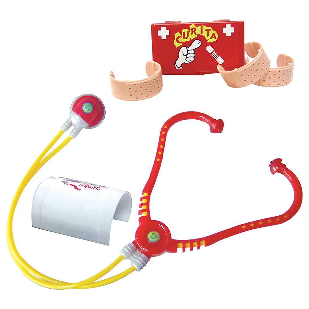 Equipo Médico Mi Alegría Rojo 26: Set de juego - Edad 4+