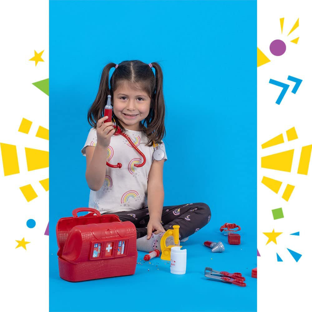 Equipo Médico Mi Alegría Rojo 26: Set de juego - Edad 4+