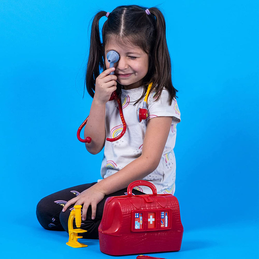 Equipo Médico Mi Alegría Rojo 26: Set de juego - Edad 4+
