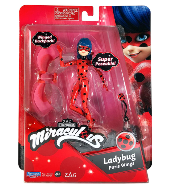 Miraculous Ladybug Mini Doll 5" - Ladybug 86424: Muñeca de 5 pulgadas